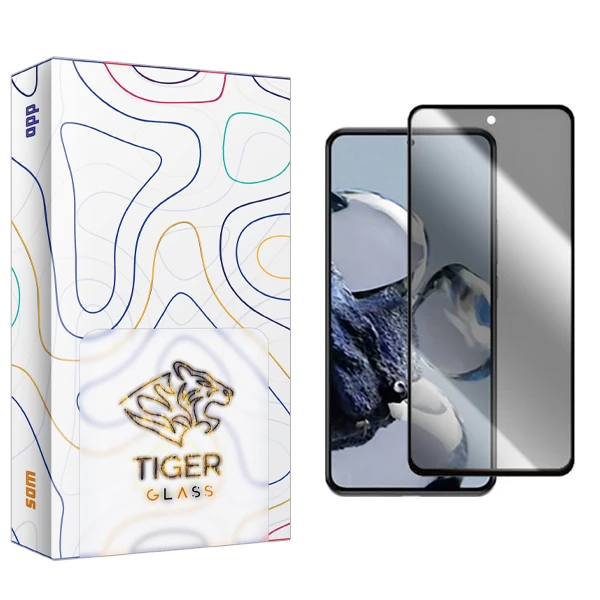 محافظ صفحه نمایش حریم شخصی تایگر گلس مدل SAM مناسب برای گوشی موبایل شیائومی 12T Pro