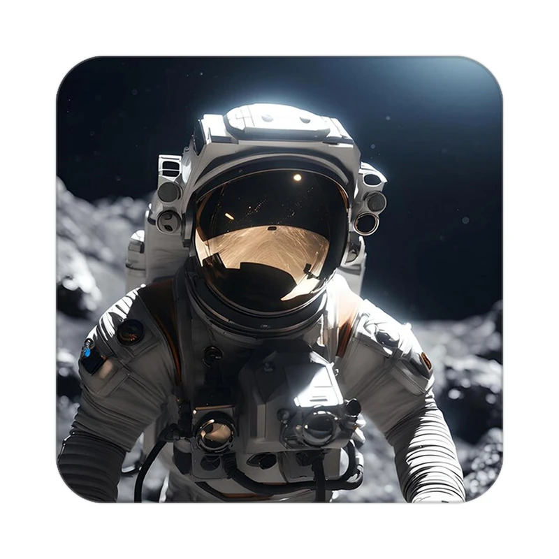 زیر لیوانی کاکتی طرح فضانورد مدل mp46120