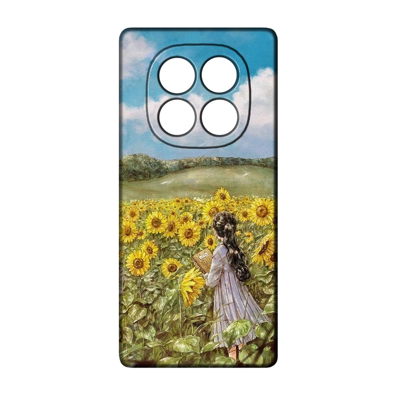 کاور طرح دخترانه کد 240 مناسب برای گوشی موبایل شیائومی Redmi Note 14 Pro Plus