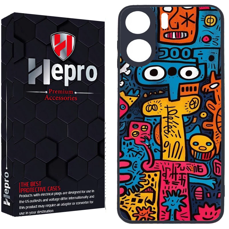 کاور هپرو طرح فانتزی مدل TPU مناسب برای گوشی موبایل شیائومی Poco C65