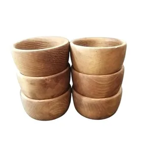 پیاله مدل چوبی مجموعه 6 عددی