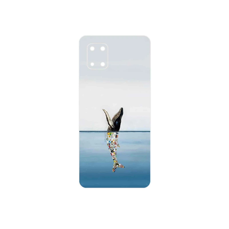 برچسب پوششی ماهوت مدل Collage of Sea Trash مناسب برای گوشی موبایل سامسونگ Galaxy Note 10 Lite