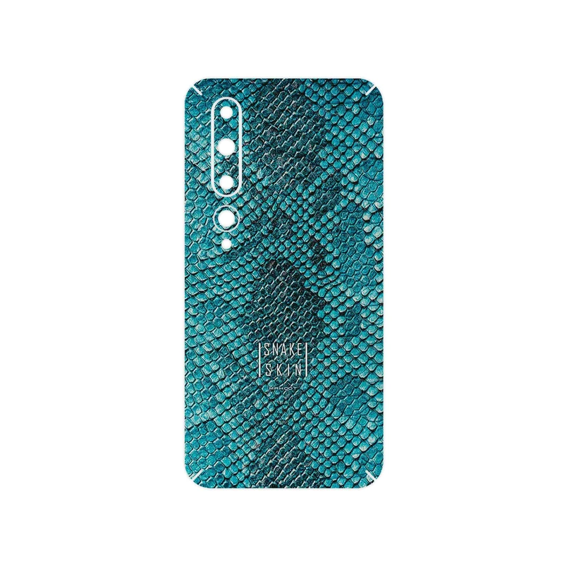 برچسب پوششی ماهوت مدل Blue Snake Skin مناسب برای گوشی موبایل شیائومی Mi 10 5G