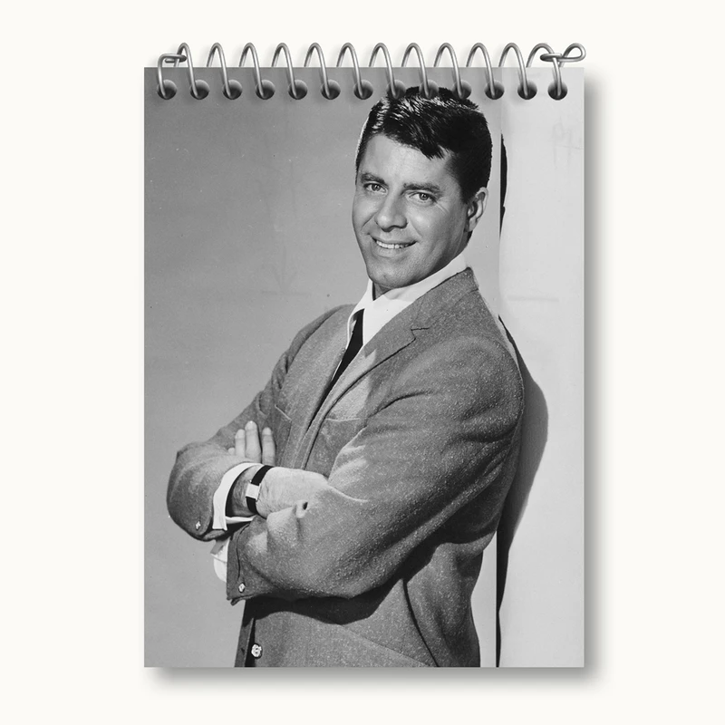 دفتر یادداشت 50 برگ خندالو مدل جری لوئیس Jerry Lewis کد 10049