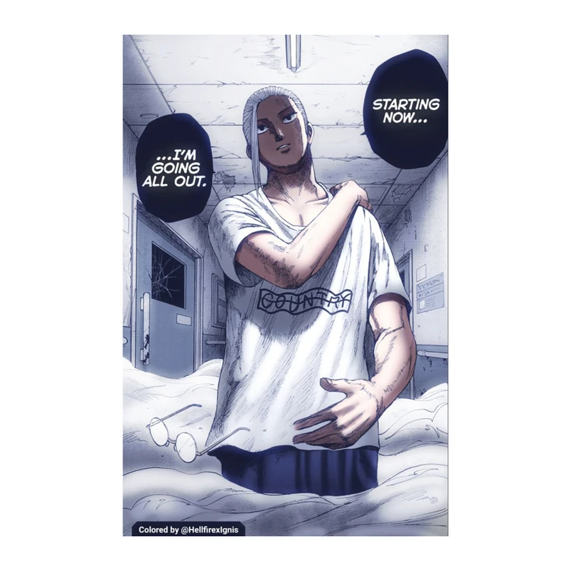 استیکر لپ تاپ و موبایل مدل انیمه طرح روزگار ساکاموتو کد 5630