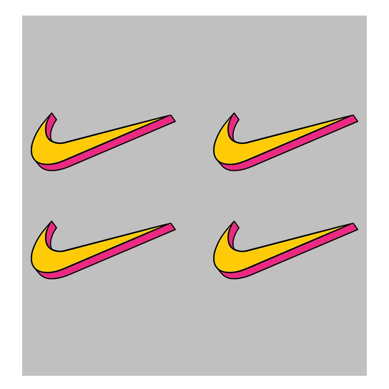 استیکر پارچه و لباس کد 96