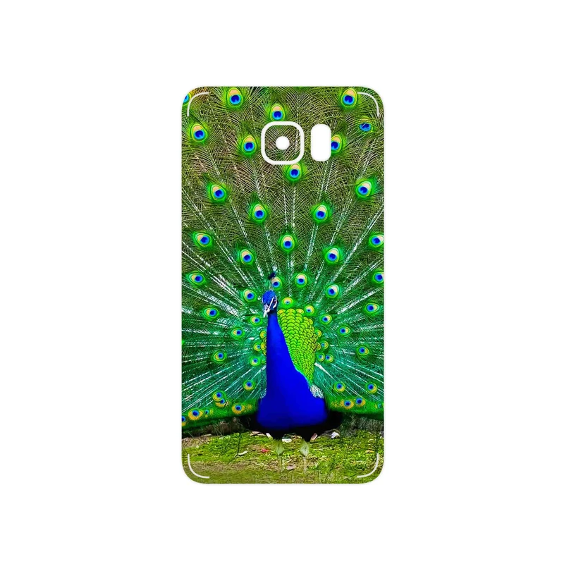 برچسب پوششی ماهوت مدل Peacock مناسب برای گوشی موبایل سامسونگ Galaxy Note 5