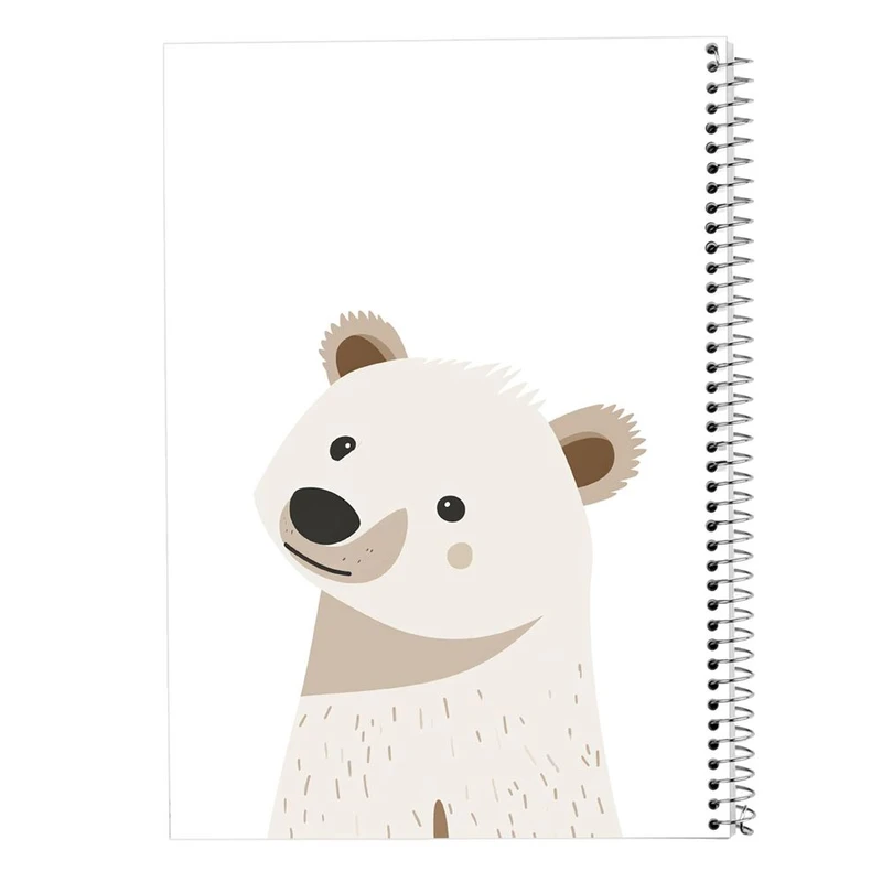 دفتر شطرنجی 50 برگ مدوپد طرح موجودات فانتزی کد DF17056