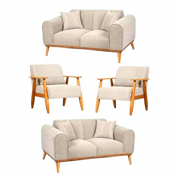 مبل راحتی شش نفره مبل ایران استیل مدل هوکو