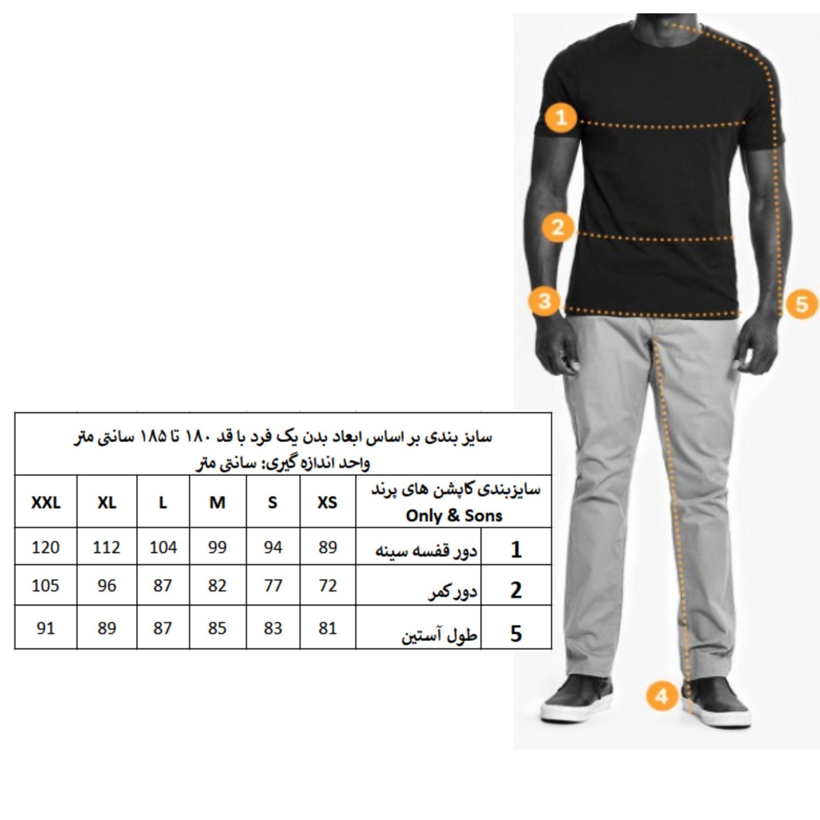 کاپشن مردانه اونلی اند سانز مدل LONG PARKA 001 -  - 8