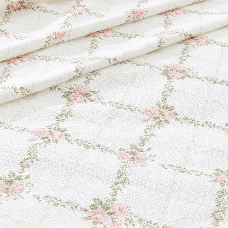 روتختی دو نفره انگلیش هوم مدل Rose Chain سایز 220x200 سانتی‌متر