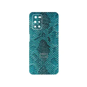 MAHOOT Blue Snake Skin Cover Sticker for Xiaomi Redmi Note 11 4G