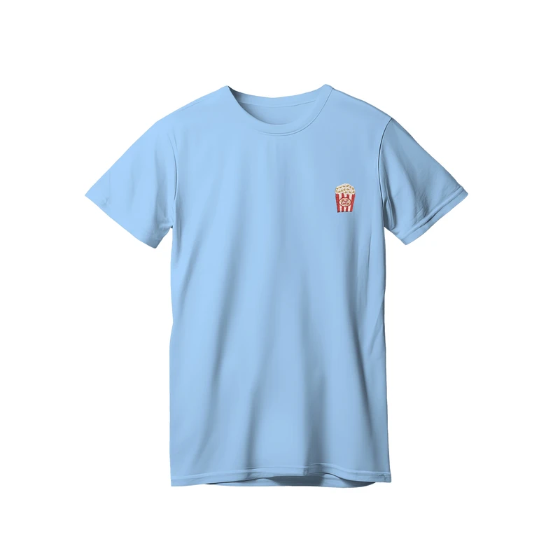 تی شرت آستین کوتاه زنانه مدل پاپ کورن سایز 2XL