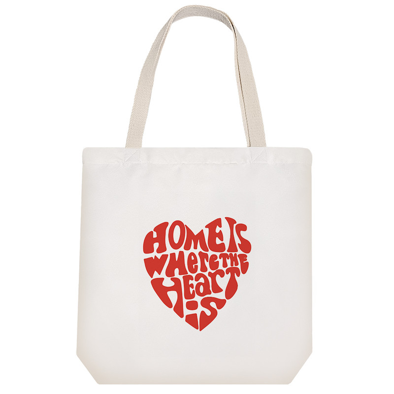 ساک خرید خندالو مدل خونه اونجاست که قلبته کد 9467