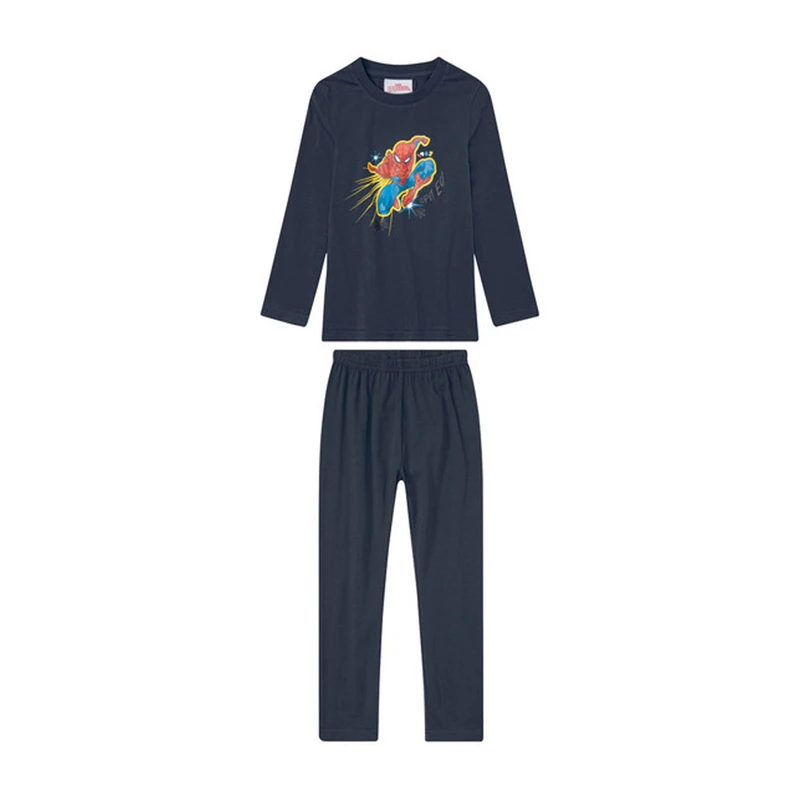 ست تی شرت آستین بلند و شلوار پسرانه مارول مدل SP1962