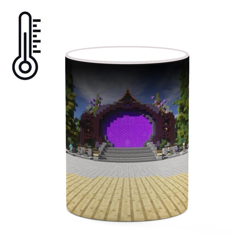 ماگ حرارتی کاکتی طرح ماینکرافت minecraft مدل mgh41529