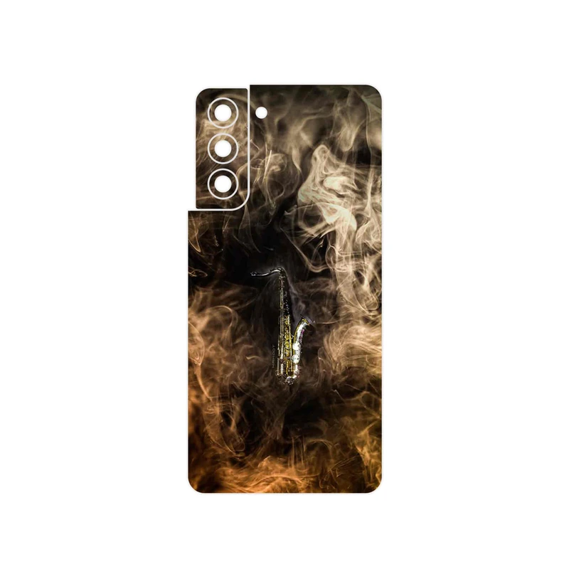 برچسب پوششی ماهوت مدل Saxophone مناسب برای گوشی موبایل سامسونگ Galaxy S21 5G