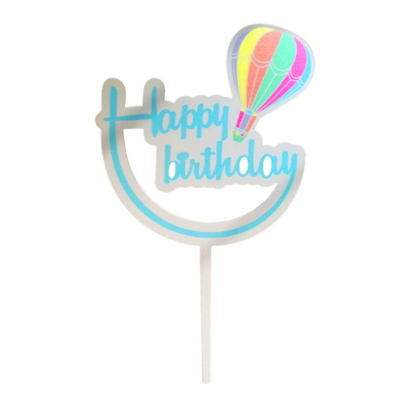 تاپر مدل happy birthday طرح بالن