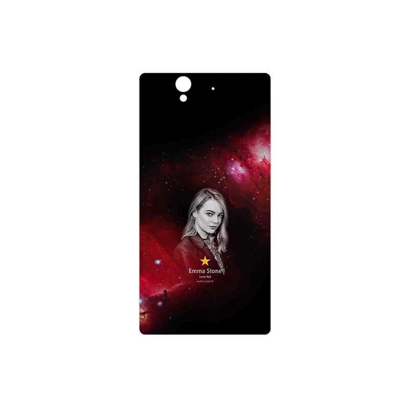 برچسب پوششی ماهوت مدل Emma Stone مناسب برای گوشی موبایل سونی Xperia X