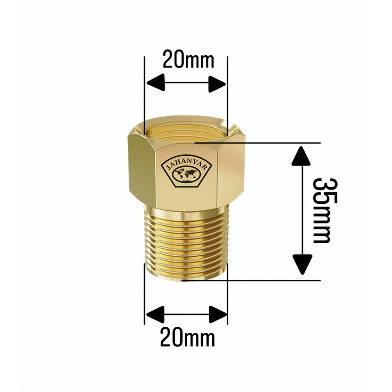 اتصال روپیچ توپیچ جهانیار مدل 632 بسته ۱۲ عددی