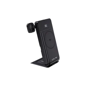 پاوربانک 5کاره بی سیم ریمکس مدل RPP-D3 22.5W ظرفیت 10000 میلی آمپر ساعت