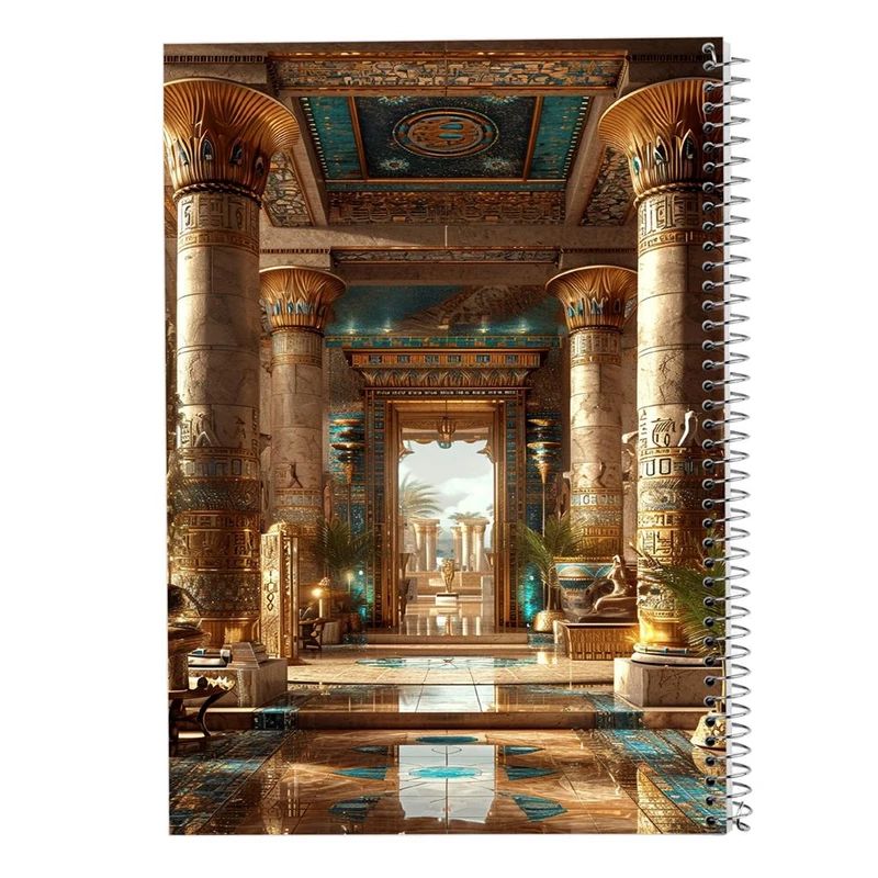 دفتر ژورنال نویسی 50 برگ مدوپد مدل نقطه ای طرح شهر کد DF17401