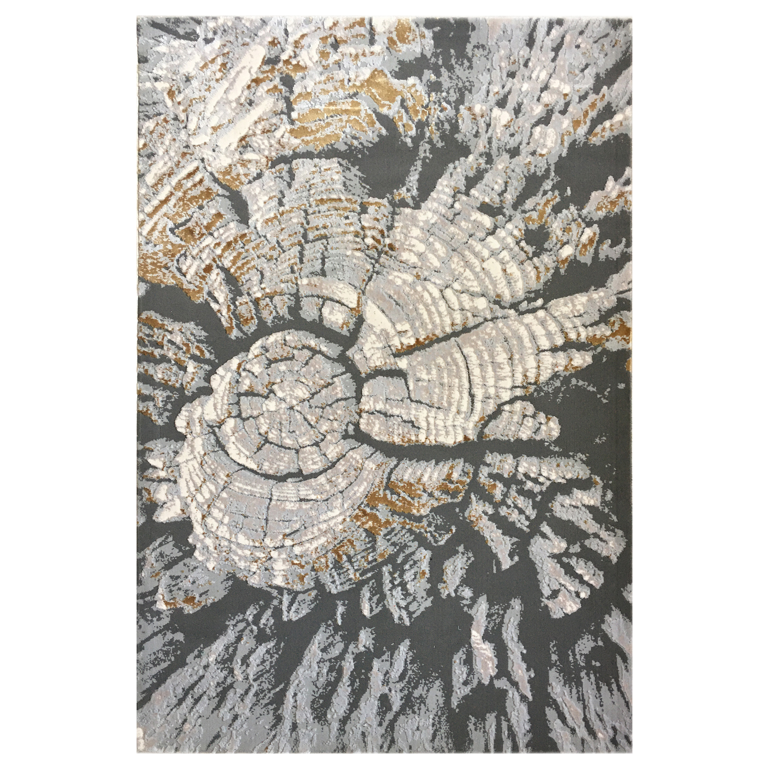 فرش ماشینی طرح تنه درخت مدل 2206