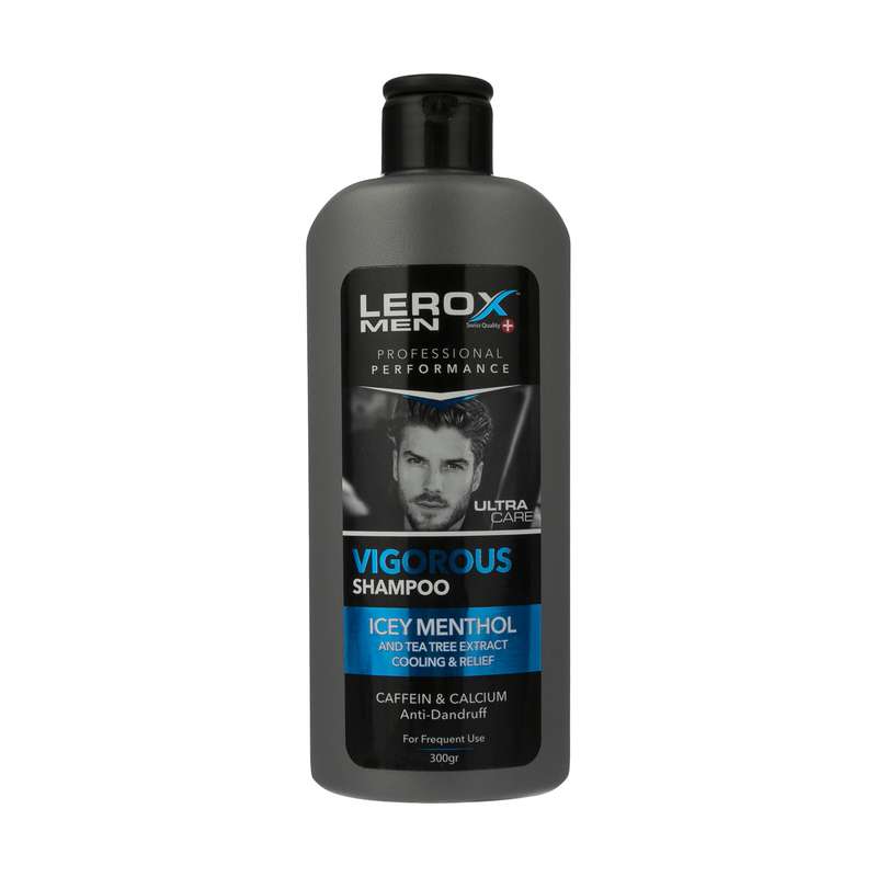 شامپو ضد شوره مو لروکس مدل Vigorous وزن 300 گرم