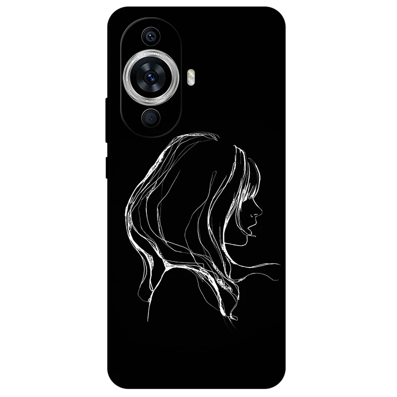 کاور مگافون طرح دخترانه مدل 7766 مناسب برای گوشی موبایل هوآوی Nova 11     