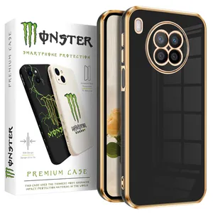 Plated monster cover suitable for Huawei Y9A mobile phone