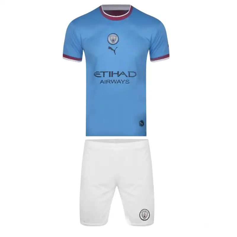 ست 6 تکه لباس ورزشی مردانه طرح منچسترسیتی مدل2023w