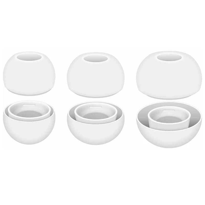 سری هندزفری پنتر مدل Silicone مناسب برای ایرپاد پرو 2 بسته 6 عددی