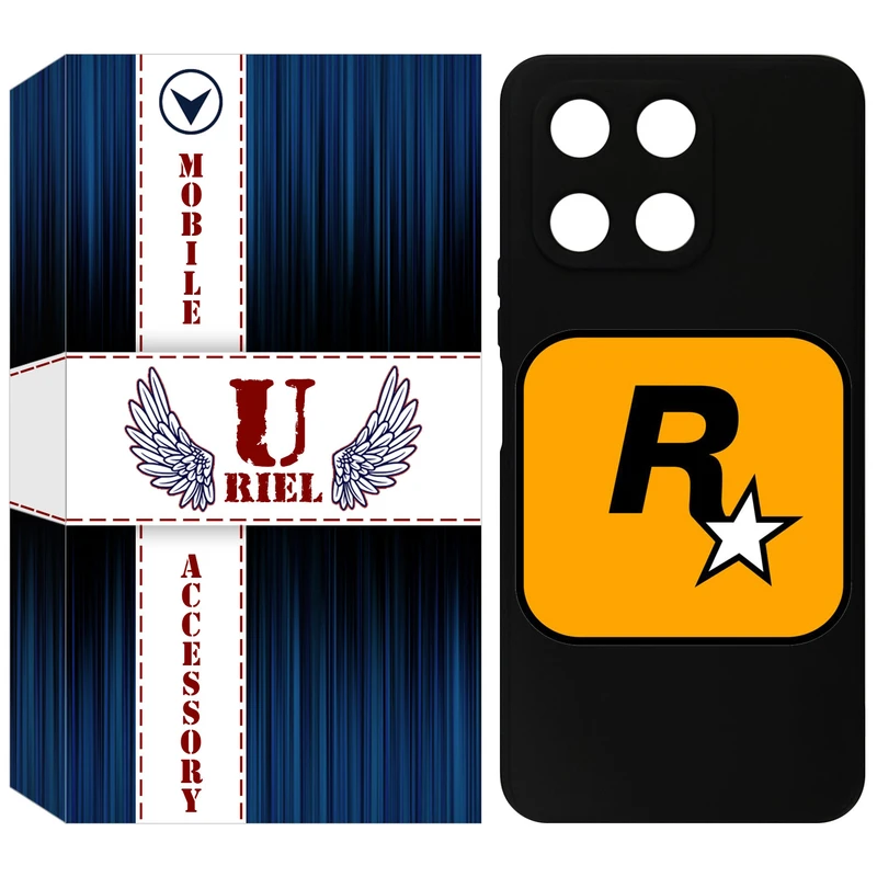 کاور یوریل مدل KSH کد 54 طرح راک استار مناسب برای گوشی موبایل آنر X6A / X6A Plus