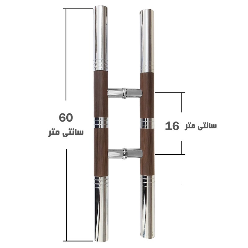 دستگیره در شیشه ای مدل FS60LW