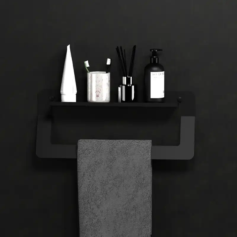 طبقه حمام مدل آویز حوله لوسی