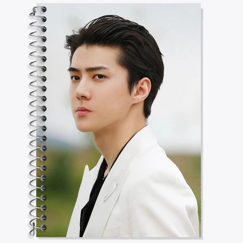 دفتر لغت 50 برگ خندالو مدل سهون گروه اکسو EXO کد 16826