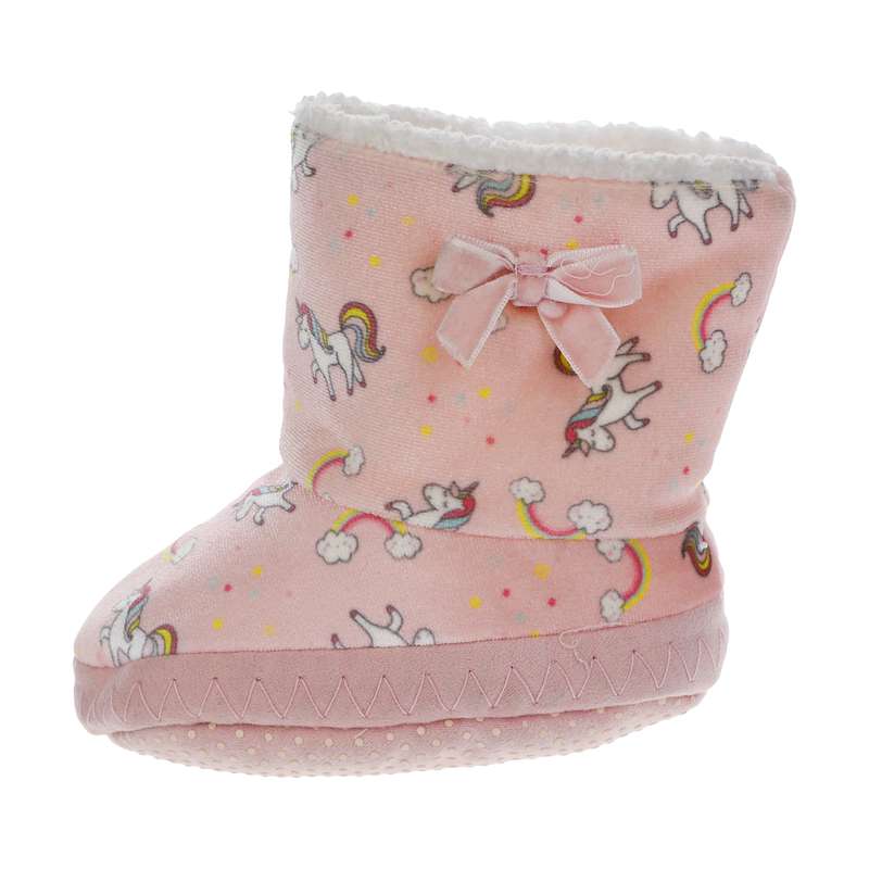 پاپوش نوزادی دخترانه ال سی وایکیکی مدل 8W6265Z1-671-PINKPRINTED