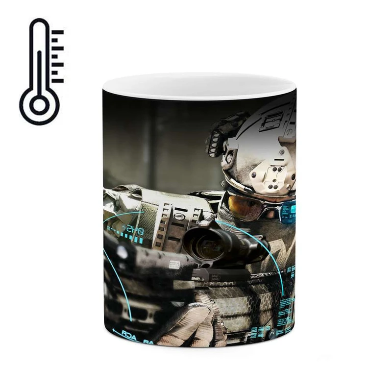 ماگ حرارتی کاکتی مدل Ghost Recon کد mgh11054