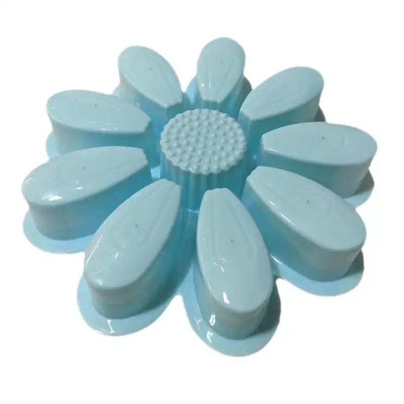 قالب دسر مدل پلاستیکی طرح گل 9 پر