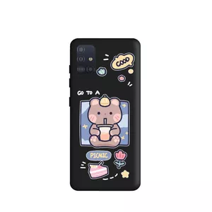 کاور طرح خرس شکمو کد m2370 مناسب برای گوشی موبایل سامسونگ Galaxy M51 