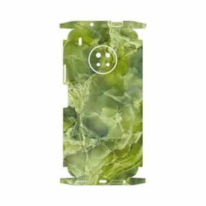 MAHOOT Green Crystal Marble-FullSkin Cover Sticker for Huawei Y9a