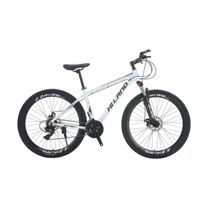 دوچرخه کوهستان هایلند مدل آلومینیوم سایز 27.5 رنگ سفید نقره ای
