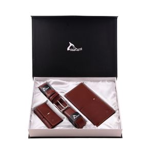ست هدیه مردانه چرم بارز کد DS55.h.b
