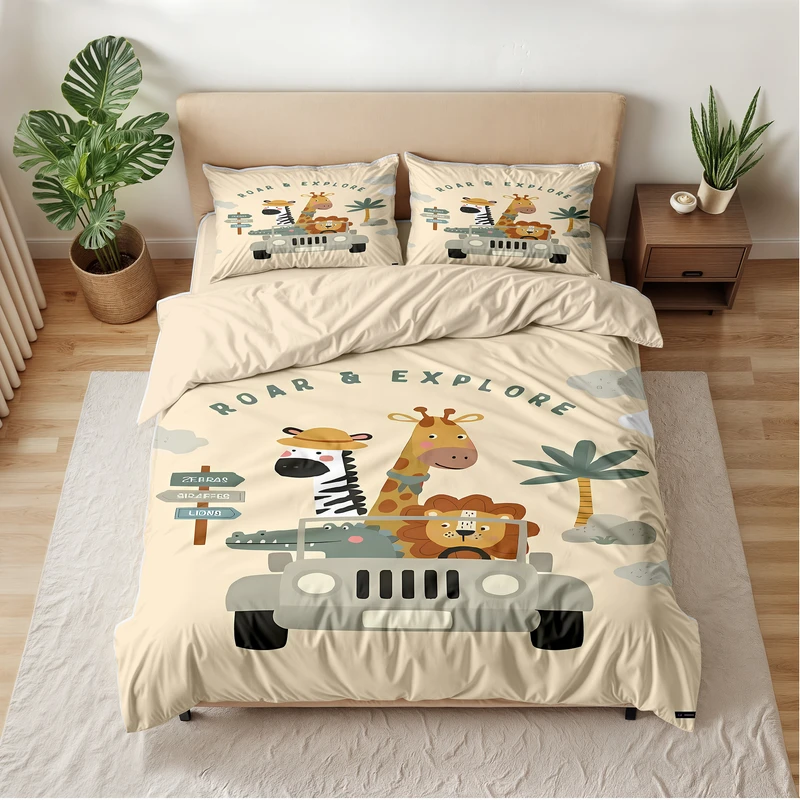 سرویس خواب 1 نفر 5 تکه مدل سافاری safari137