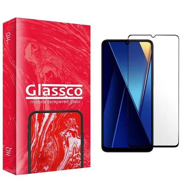 محافظ صفحه نمایش شیشه ای گلس کو مدل CGo1 مناسب برای گوشی موبایل شیائومی Poco C65