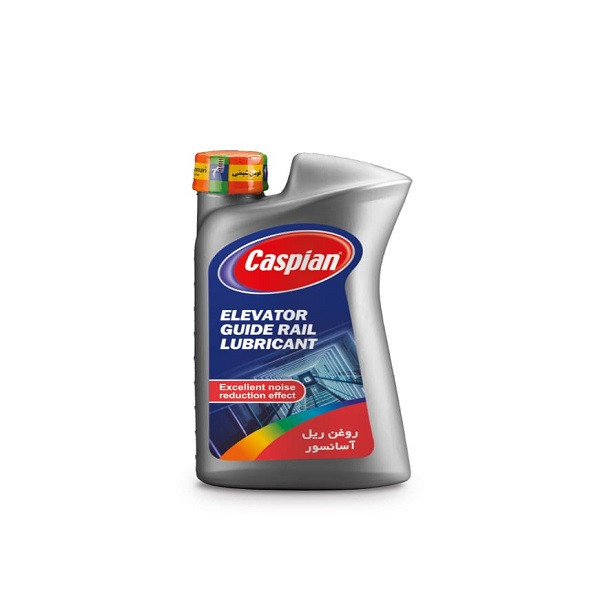 روغن ریل آسانسور کاسپین مدل guide rail lubricant حجم یک لیتر بسته 4 عددی