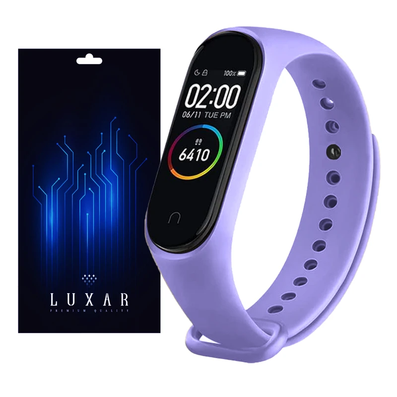 بند لوکسار مدل Silicon Band 2 -500 مناسب برای ساعت هوشمند شیائومی Mi Band 5 / Mi Band 6