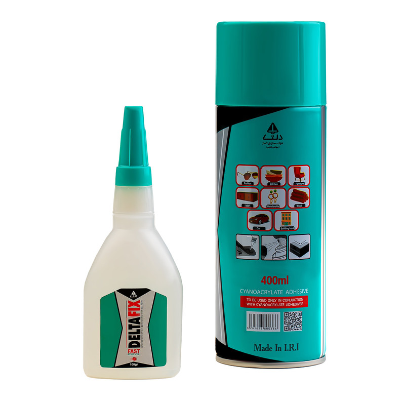 چسب 123 دلتا فیکس مدل Activator  حجم 400 میلی لیتر