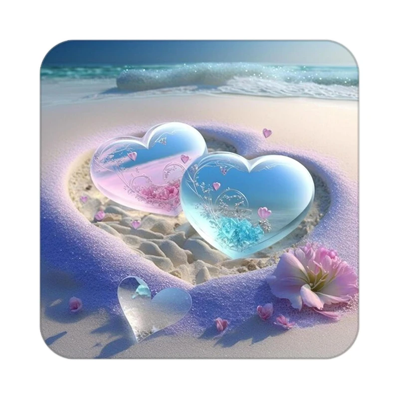 زیر لیوانی کاکتی مدل عاشقانه کد mp13828