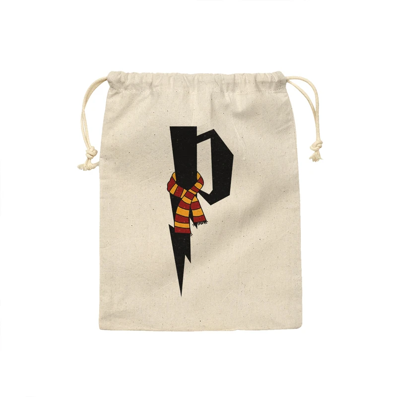 کیسه نان و سبزی ترمه طراحان ایده مدل حرف P هری پاتر کد cfp3045 - S